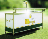 Theke mit Zapfstelle